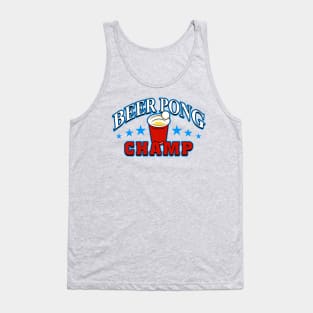 Champion Beer Pong 2020 | Beer Dringking Team Tank Top